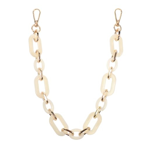 SEWACC Handtaschen Kettenriemen Ersatz Hochwertiger Langlebiger Metallgurt mit Karabinern Modisch und Praktisch Passend für Verschiedene Taschen Verstellbarer Schulterriemen für Damen von SEWACC