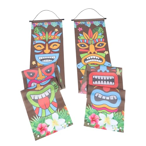 SEWACC Hawaiian Luau Party Dekoration Banner Tropisch Hängend für Sommer Hawaii Mottoparty Hintergrund Deko Strand Garten Party Zubehör SEWACC Hawaiian Luau Party Dekoration Banner Tropisch Hängend für Sommer Hawaii Mottoparty Hintergrund Deko Strand Garten Party Zubehör von SEWACC