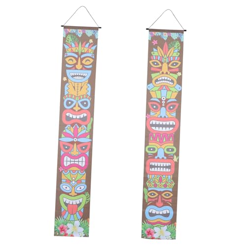 SEWACC Hawaiian Party Banner Luau Hängende Dekoration aus Strapazierfähigem Bunte Tropische Motive Wiederverwendbar für Sommer Strandparty und Hawaii Party Deko SEWACC Hawaiian Party Banner Luau Hängende Dekoration aus Strapazierfähigem Bunte Tropische Motive Wiederverwendbar für Sommer Strandparty und Hawaii Party Deko von SEWACC