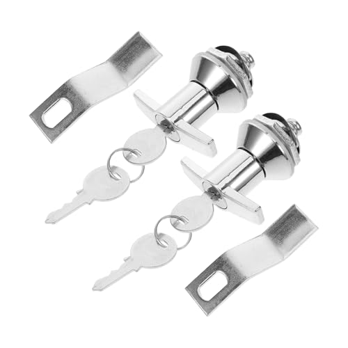 SEWACC Heavy Duty Cabinet Lock Aluminiumlegierung Sicherheitsverschluss für Schrankschloss Elektrische Box Schubladensicherung Teiliges mit Schlüssel für Akten und Werkzeugschränke SEWACC Heavy Duty Cabinet Lock Aluminiumlegierung Sicherheitsverschluss für Schrankschloss Elektrische Box Schubladensicherung Teiliges mit Schlüssel für Akten und Werkzeugschränke von SEWACC