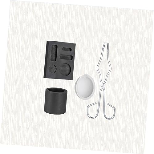 SEWACC Hochreines Graphit Schmelzset Teilig mit Kokille und Zange Hitzebeständiger Graphit Keramik Kleingussofen für Gold Silber Kupferlegierungen Widerstandsfähig gegen Thermische SEWACC Hochreines Graphit Schmelzset Teilig mit Kokille und Zange Hitzebeständiger Graphit Keramik Kleingussofen für Gold Silber Kupferlegierungen Widerstandsfähig gegen Thermische von SEWACC