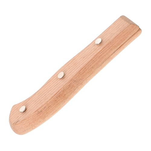 SEWACC Holzgriff Ersatz für Küchenmesser Cutter Ergonomisch Runder Griff Komfortabel Rutschfest Leicht Austauschbar Praktische für Kochbedarf von SEWACC