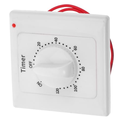 SEWACC Innen Timer für Steckdosen Digitaler Countdown Timer mit Minuten Zeitsteuerung Vielseitig Einsetzbar für Haushaltsgeräte Büro und Gewerbe Energiesparend und Komfortabel von SEWACC