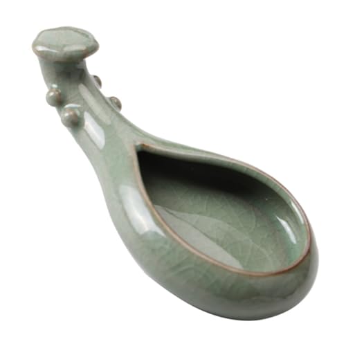 SEWACC Keramik Kalligraphie Pinselhalter und Tintenschale Langlebig und Sicher Multifunktional als Tuschebecken Pinselablage und Waschstation Chinesischer Stil für Schreib Malatelier von SEWACC