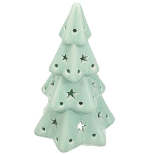 SEWACC Keramik Weihnachtsbaum Stern Ornamente Kerzenhalter Mini Tannenbaum Teelichthalter Kleiner Christbaum Porzellan Figuren Weihnachtsdeko Baum Weihnachten Tischdeko Winter Deko SEWACC Keramik Weihnachtsbaum Stern Ornamente Kerzenhalter Mini Tannenbaum Teelichthalter Kleiner Christbaum Porzellan Figuren Weihnachtsdeko Baum Weihnachten Tischdeko Winter Deko von SEWACC