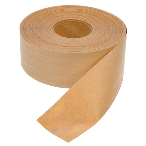 SEWACC Kraftpapier Verpackungsband Hochklebend Hitzebeständig Beschreibbar Umweltfreundlich Vielseitiges Packband für Kartonversiegelung Umzug Lagerung Versand SEWACC Kraftpapier Verpackungsband Hochklebend Hitzebeständig Beschreibbar Umweltfreundlich Vielseitiges Packband für Kartonversiegelung Umzug Lagerung Versand von SEWACC