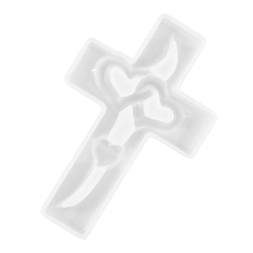 SEWACC Kreuz Herz Kerzenform Silikon für Diy Duftkerzen Wiederverwendbare Gießform für Kreative Heimdekoration und Besondere Einfach zu Handhaben Langlebig und Robust SEWACC Kreuz Herz Kerzenform Silikon für Diy Duftkerzen Wiederverwendbare Gießform für Kreative Heimdekoration und Besondere Einfach zu Handhaben Langlebig und Robust von SEWACC