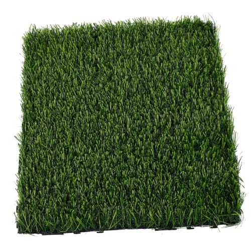 SEWACC Künstlicher Grasbodenbelag Wetterfest für Balkon und Garten Flexible DIY Rasenmatte als Outdoor Teppich Pflegeleichte Simulation Grasmatte Zuschneidbar für Innen und Außenbereich SEWACC Künstlicher Grasbodenbelag Wetterfest für Balkon und Garten Flexible DIY Rasenmatte als Outdoor Teppich Pflegeleichte Simulation Grasmatte Zuschneidbar für Innen und Außenbereich von SEWACC