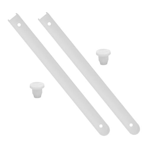 SEWACC Kunststoff Schubladenschienen Weiß Möbel Auszugsschienen Ersatz Führungsleisten Langlebig Tragfähig Korrosionsbeständig für Möbelbau SEWACC Kunststoff Schubladenschienen Weiß Möbel Auszugsschienen Ersatz Führungsleisten Langlebig Tragfähig Korrosionsbeständig für Möbelbau von SEWACC