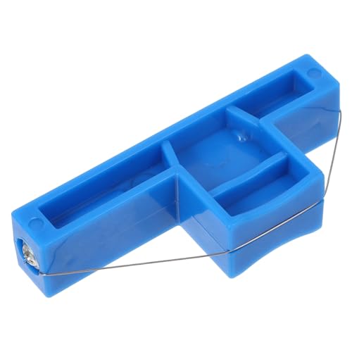 SEWACC Kunststoff Töpferei Werkzeug mit Stahl Draht Schneidegerät und Winkelschneider Präziser Blauer Trennschneider für Sauberes Keramikschneiden und Vielseitiges Modellieren für SEWACC Kunststoff Töpferei Werkzeug mit Stahl Draht Schneidegerät und Winkelschneider Präziser Blauer Trennschneider für Sauberes Keramikschneiden und Vielseitiges Modellieren für von SEWACC