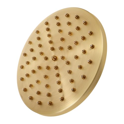 SEWACC Kupfer Duschkopf Regendusche Hochdruck Sprühkopf Handbrause Bad Zubehör Installieren Effizienter Wasserfluss Stilvoll und Langlebig für Badezimmer SEWACC Kupfer Duschkopf Regendusche Hochdruck Sprühkopf Handbrause Bad Zubehör Installieren Effizienter Wasserfluss Stilvoll und Langlebig für Badezimmer von SEWACC