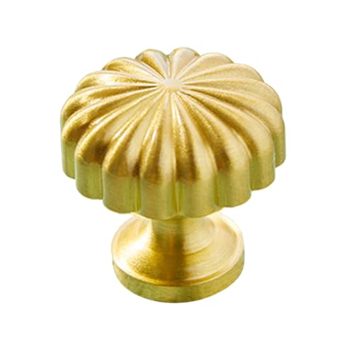 SEWACC Kupfer Schrankgriff Groß Messing Möbelknopf Vintage Stil Langlebig für Küchenschrank Kleiderschrank Kommode Türgriff Ersatzgriff Elegantes Design von SEWACC
