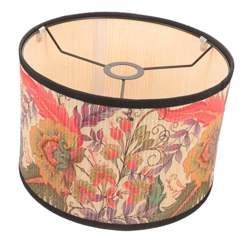 SEWACC Lampenschirm Deckenleuchte Dekorativ Retro Muster Warmes Licht Für Wohnzimmer Schlafzimmer Esszimmer Stilvolle Ersatz Lampenschirme SEWACC Lampenschirm Deckenleuchte Dekorativ Retro Muster Warmes Licht Für Wohnzimmer Schlafzimmer Esszimmer Stilvolle Ersatz Lampenschirme von SEWACC