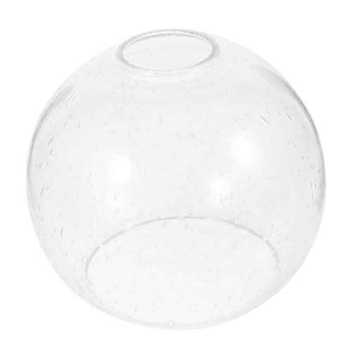 SEWACC Lampenschirm Ersatz Kugelform Bubble Design Kleine Glaslampe Lampenschirm Ersatz für Deckenleuchte Pendelleuchte Wandlampe Wohnzimmer Schlafzimmer Einfach zu Montieren von SEWACC