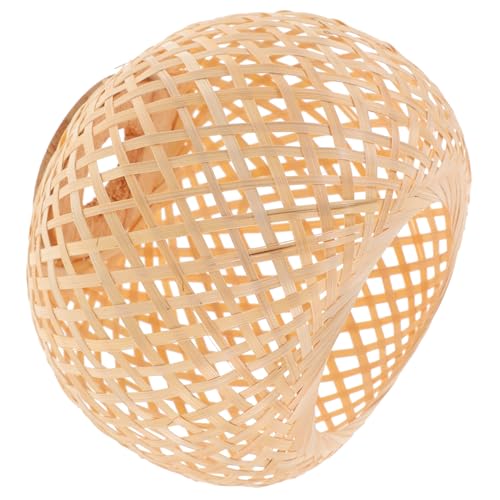 SEWACC Lampenschirm Geflochtene Deckenleuchte Vintage Design Langlebig Einfach zu Montieren Stilvolle Schlafzimmer Beleuchtung von SEWACC
