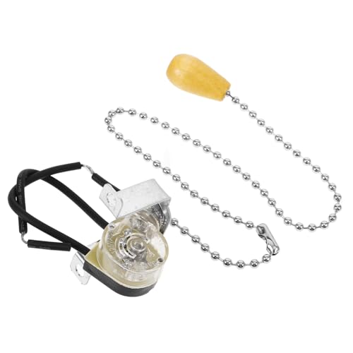 SEWACC Lampenzugschalter aus Metall für Decken Wandleuchten Langlebiger Einfach zu Installierender Zugkettenschalter für Bad Wohnraum Praktisches DIY Ersatzteil für Lampenbeleuchtung SEWACC Lampenzugschalter aus Metall für Decken Wandleuchten Langlebiger Einfach zu Installierender Zugkettenschalter für Bad Wohnraum Praktisches DIY Ersatzteil für Lampenbeleuchtung von SEWACC