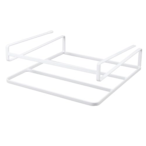 SEWACC Laptophalterung unter Tisch Weiß Lagiges Hängendes Aufbewahrungsregal Bohrfreie Platzsparender Organizer für Schreibtisch für Bücher und Zubehör im Büro und Zuhause SEWACC Laptophalterung unter Tisch Weiß Lagiges Hängendes Aufbewahrungsregal Bohrfreie Platzsparender Organizer für Schreibtisch für Bücher und Zubehör im Büro und Zuhause von SEWACC