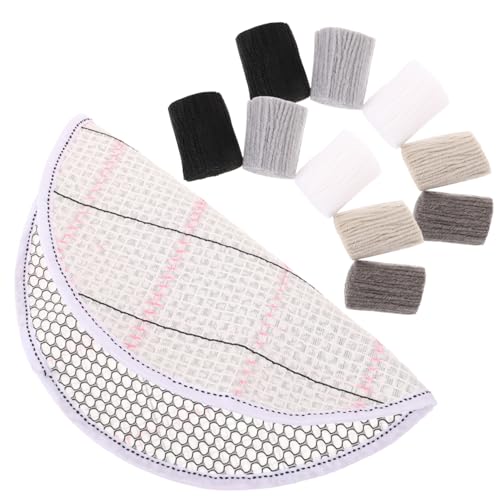 SEWACC Latch Hook Garn für DIY Teppich Knüpfpackungen Flauschiges Strapazierfähiges Garn für Teppich Selber Machen Geeignet für Anfänger und Erfahrene Nutzer Inklusive Schwarzem und SEWACC Latch Hook Garn für DIY Teppich Knüpfpackungen Flauschiges Strapazierfähiges Garn für Teppich Selber Machen Geeignet für Anfänger und Erfahrene Nutzer Inklusive Schwarzem und von SEWACC