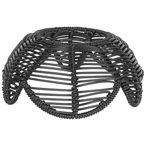 SEWACC Lotus Lampenschirm Rattan Retro Deckenlampe für Wohnzimmer Restaurant Handgefertigte Leuchtenabdeckung Installieren von SEWACC