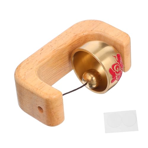 SEWACC Magnetische Messing Türklingel mit Rustikalem Klang Einfache Montage Langlebig für Geschäftseingang Büro und Innenbereich Klare Besucherbenachrichtigung Stilvolle Ladentürklingel von SEWACC