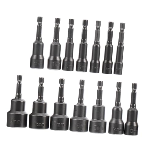 SEWACC Magnetischer Steckschlüsseleinsatz aus Hochwertigem Stahl Kompatibel mit Akku bohrmaschinen und Elektroschraubern Langlebiger Sechskant Bit für Schnelle Montage und Universellen von SEWACC