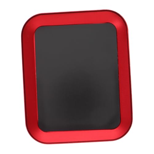 SEWACC Magnetisches Schrauben Tablett Aluminiumlegierung Schraubenschale mit Fächern Schrauben Aufbewahrungsbehälter für Rc Modell Auto Reparatur Werkstatt Rot von SEWACC
