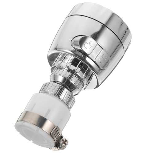 SEWACC Mehrstufiger Verstellbarer Wasserhahn Aerator aus Messing mit Universalanschluss Sprudelnder Strahlregler für Bad und Küchenspüle Wassersparender Luftsprudler Installieren und von SEWACC