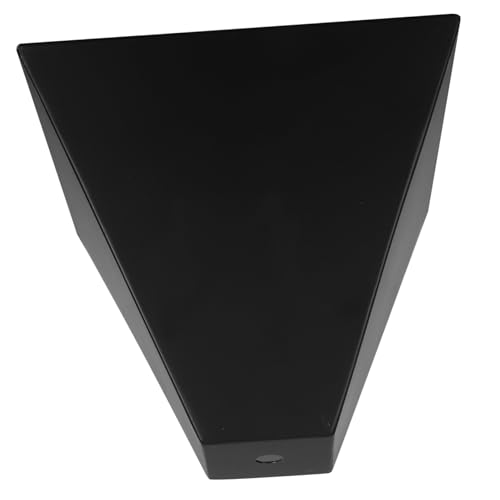 SEWACC Metal Lamp Shade mit Gefaltetem Abschluss Schmiedeeisen Lampenschirm Industrieller Retro-stil Dekorativer Lampenschirm Ersatz für Pendelleuchten Wandlampen Deckenleuchten Einfache von SEWACC