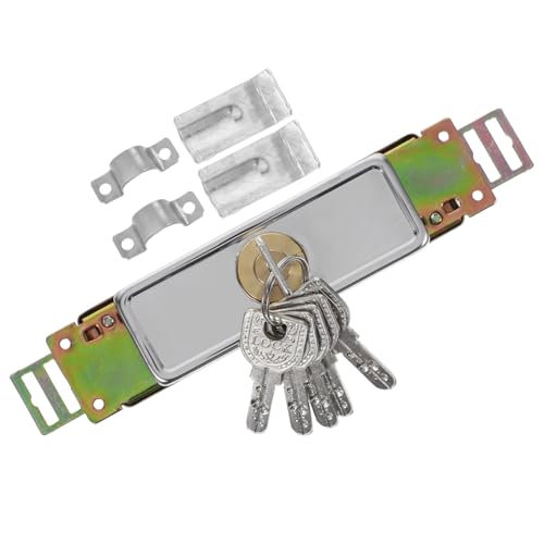 SEWACC Metall Garagentor Rolladen Schloss mit Kupferzylinder Rostfrei Langlebig Abschließbar Schlüssel Diebstahlschutz für Lager und Rolltor Hohe SEWACC Metall Garagentor Rolladen Schloss mit Kupferzylinder Rostfrei Langlebig Abschließbar Schlüssel Diebstahlschutz für Lager und Rolltor Hohe von SEWACC