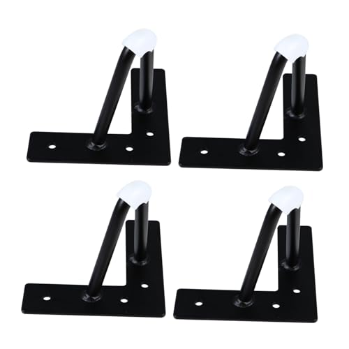 SEWACC Metall Hairpin Tischbeine U Form Schwarze Möbelbeine Stabile Möbelfüße für DIY Schrank Sofa Couchtisch Hohe Tragfähigkeit von SEWACC