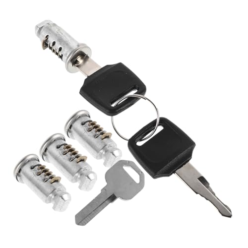 SEWACC Metall Schloss mit Zinklegierung Kern Fach Möbelschloss mit Schlüsseln Langlebiges Sicherheitsschloss für Schrank Werkstatt Büro und Möbel Minimalistisches Design Robust und SEWACC Metall Schloss mit Zinklegierung Kern Fach Möbelschloss mit Schlüsseln Langlebiges Sicherheitsschloss für Schrank Werkstatt Büro und Möbel Minimalistisches Design Robust und von SEWACC