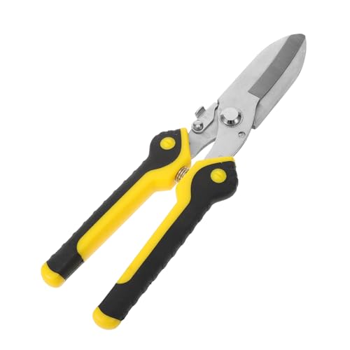 SEWACC Metallschere Gerader Schnitt Schwere Beanspruchung Scharfe Blechschere für Metall Draht Kupfer Karton Präzise Schneidleistung Sicherer Verschluss für Profis und Heimwerker SEWACC Metallschere Gerader Schnitt Schwere Beanspruchung Scharfe Blechschere für Metall Draht Kupfer Karton Präzise Schneidleistung Sicherer Verschluss für Profis und Heimwerker von SEWACC