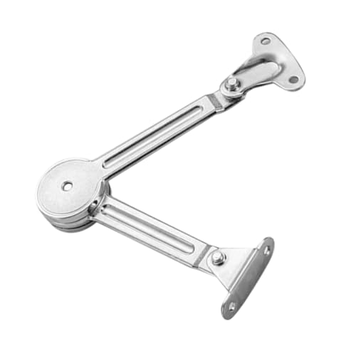 SEWACC Metallverstellbarer Schranktür schanier Klappbar Frei Schwebend Einstellbar für Küchenschrank Spielzeugkiste Kleiderschrank Einfache Installation Vielseitig Einsetzbar von SEWACC