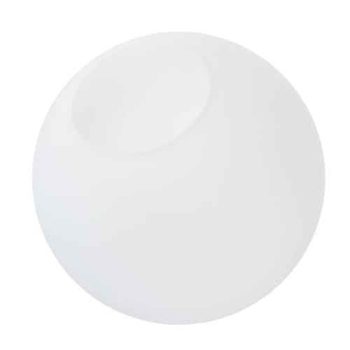 SEWACC Milchglas Lampenschirm Opal Kugel Lampenschirm für Decken und Wandleuchten Design Gleichmäßige Lichtverteilung Vielseitig Einsetzbar Einfach zu Montieren von SEWACC