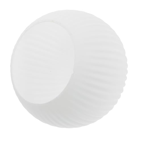 SEWACC Milchweißer Lampenschirm mit Streifen Runde Ersatzkugel für Deckenlampen Langlebiger Glaskörper Moderner Flacher Geeignet für Wohnzimmer Schlafzimmer Esszimmerbeleuchtung SEWACC Milchweißer Lampenschirm mit Streifen Runde Ersatzkugel für Deckenlampen Langlebiger Glaskörper Moderner Flacher Geeignet für Wohnzimmer Schlafzimmer Esszimmerbeleuchtung von SEWACC