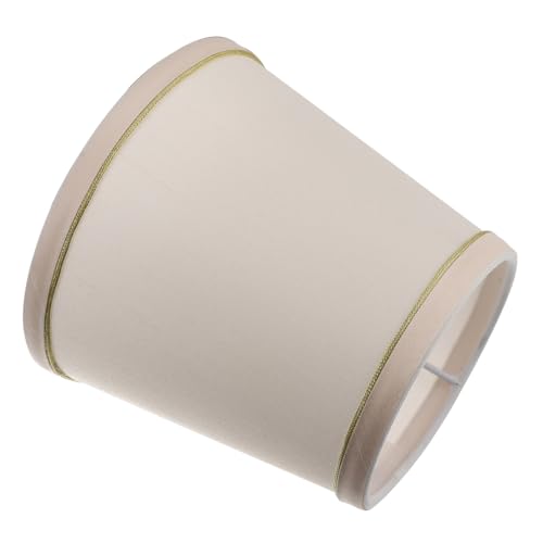 SEWACC Moderne Stoff Lampenschirm Wandlampe aus Hochwertigem Baumwollstoff Warmes Diffuses Licht Langlebiger Lampenbezug für Wohnzimmer Schlafzimmer Büro Natürlicher und Blendfreier von SEWACC