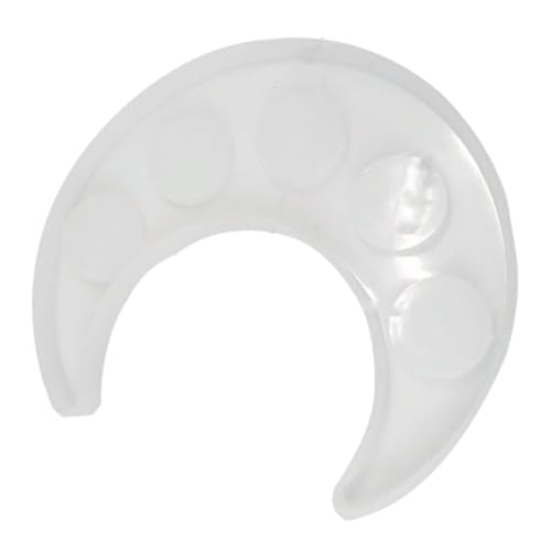 SEWACC Mondförmige Silikonform für Epoxidharz Flexible Transparente DIY Gießform für Runde Untersetzer und Tabletts Langlebig Leicht zu Entformen für Kreative Wohnaccessoires SEWACC Mondförmige Silikonform für Epoxidharz Flexible Transparente DIY Gießform für Runde Untersetzer und Tabletts Langlebig Leicht zu Entformen für Kreative Wohnaccessoires von SEWACC