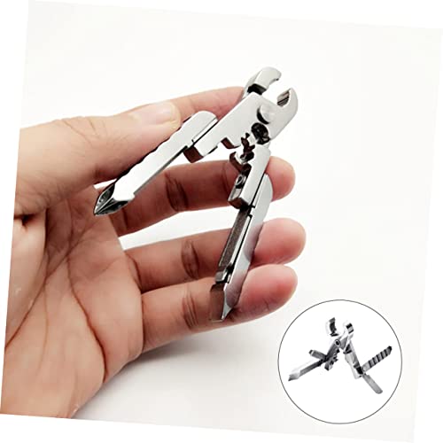 SEWACC Multifunktionale Zange Outdoor Werkzeug Taschen Tool mit Flaschenöffner Cutter Kreuzschraubendreher Leicht für Camping und Reparaturen von SEWACC