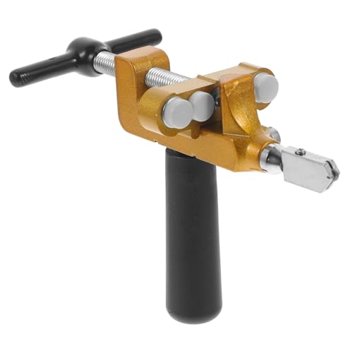 SEWACC Multifunktionaler Glas und Fliesenschneider Handgriff mit Keramikscheibe Schnittbereich für Präzises Schneiden von Glas Spiegeln und Fliesen Ergonomisch Zufällige Zufällige Farbe SEWACC Multifunktionaler Glas und Fliesenschneider Handgriff mit Keramikscheibe Schnittbereich für Präzises Schneiden von Glas Spiegeln und Fliesen Ergonomisch Zufällige Zufällige Farbe von SEWACC
