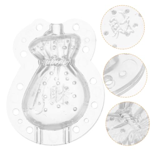 SEWACC Multifunktionaler Kunststoff Obst und Gemüse Wachstumsformer Widerstandsfähige Fruchtform Schablone für Gartenanbau Kreative Shaping Mold für Mini Ginseng und Melonen für DIY von SEWACC
