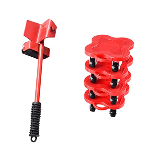 SEWACC Multifunktionaler Möbel Transporthelfer mit Hebel und Rutschfesten Pads Schwerlast Möbelheber und Shifter Geeignet für Sofa Tisch Bett Kühlschrank Büromöbel und Haushalt von SEWACC