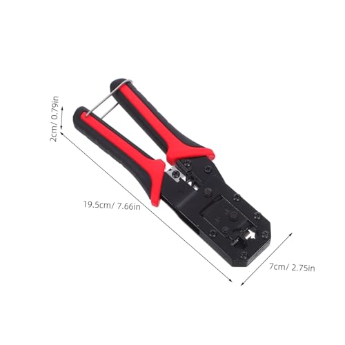 SEWACC Multifunktionaler Wire Stripper und Ethernet Crimping Tool mit Haken Präzises Crimpen für Stabile Netzwerkverbindung Benutzerfreundlich Langlebig für Netzwerk Elektroinstallationen SEWACC Multifunktionaler Wire Stripper und Ethernet Crimping Tool mit Haken Präzises Crimpen für Stabile Netzwerkverbindung Benutzerfreundlich Langlebig für Netzwerk Elektroinstallationen von SEWACC