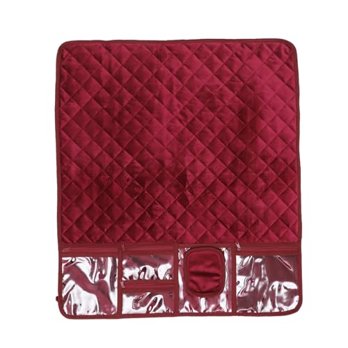 SEWACC Nähmaschinentischauflage mit Taschen Wasserdichter Oxford Staubgeschützter Polsterbezug für Nähmaschine Robust für Heim Reisennutzung SEWACC Nähmaschinentischauflage mit Taschen Wasserdichter Oxford Staubgeschützter Polsterbezug für Nähmaschine Robust für Heim Reisennutzung von SEWACC