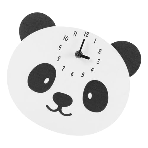 SEWACC Panda Wanduhr Holz Leise Dekorative Uhr für Wohnzimmer und Kinderzimmer Vielseitig Einsetzbar Wanddekoration für SEWACC Panda Wanduhr Holz Leise Dekorative Uhr für Wohnzimmer und Kinderzimmer Vielseitig Einsetzbar Wanddekoration für von SEWACC