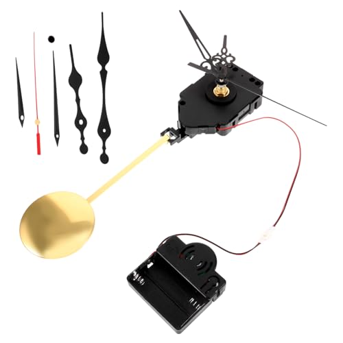 SEWACC Pendeluhrwerk mit Musikbox Wanduhr Ersatzmechanismus mit Glockenschlag Langlebiges Metall Uhrwerk für DIY Reparatur und Ersatz von Wanduhrteilen von SEWACC
