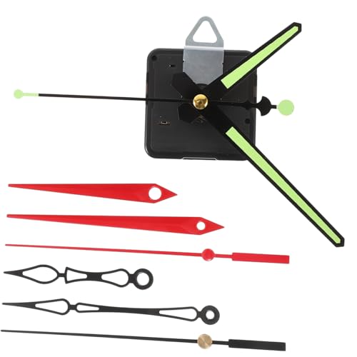 SEWACC Pendulum Uhrwerk Set mit Zeigern Batteriebetriebene Uhrbewegung für DIY Uhr Reparatur Präzise Zeitmessung Stilvolle Designs Fluoreszierende Funktion Leise Technologie von SEWACC