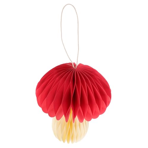 SEWACC Pilz Wabenkugel Hängedekoration Witziges Garten und Party Ornament Langlebig für Hochzeit Geburtstag Ladenfenster und Festtagsgestaltung SEWACC Pilz Wabenkugel Hängedekoration Witziges Garten und Party Ornament Langlebig für Hochzeit Geburtstag Ladenfenster und Festtagsgestaltung von SEWACC