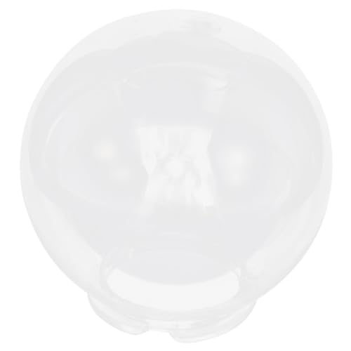 SEWACC Post Lamp Shade Kugelglas Transparent Lichtabdeckung Außenlampe Robust Schlagfest Schutz für Garten Veranda Wegbeleuchtung von SEWACC