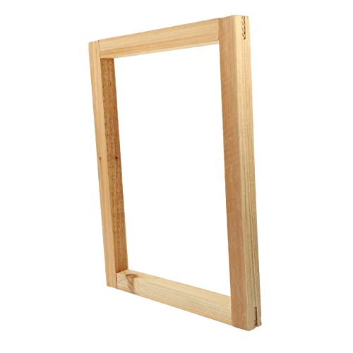 SEWACC Praktischer Siebdruckrahmen Holzrahmen für DIY Textildruck Leicht Kompakt Vielseitig Wiederverwendbar zum Bedrucken von Shirts Canvas Taschen SEWACC Praktischer Siebdruckrahmen Holzrahmen für DIY Textildruck Leicht Kompakt Vielseitig Wiederverwendbar zum Bedrucken von Shirts Canvas Taschen von SEWACC