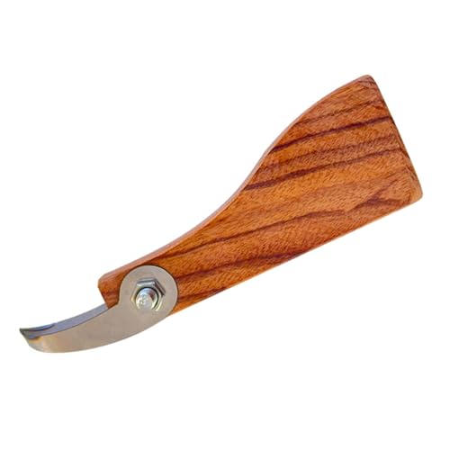 SEWACC Professionelles Töpferwerkzeug Single Head Loop Messer mit Holzgriff Keramik skulpturwerkzeug zum Glätten Schnitzen und Texturieren von Tonoberflächen für Präzises Modellieren von SEWACC